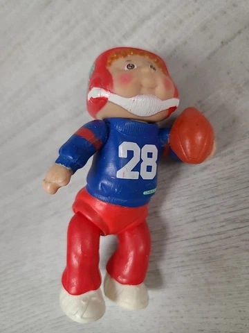 Cabbage Patch Kids Poseable PVC Figure 1984 holding Football Cover