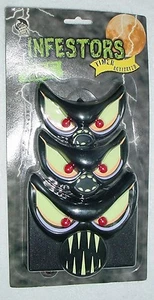 Halloween INFESTORS String of Scarey Faces that Chew, Swallow, Digest ~New - Picture 1 of 1