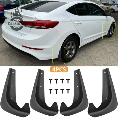 For Hyundai Elantra Sedan 4PCS Front Rear Mud Flap Splash Guards Splashguard Foto 1 de 4