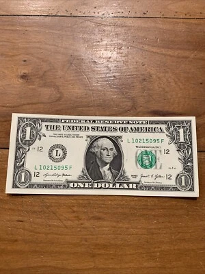 September 15 2015 Birthday/Anniversary 💵 One Dollar Note 10215095 - Image 1 of 4