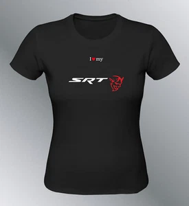 Camiseta Personalizada Challenger SRT DEMON S M L XL XXL Mujer Muscle Car - Picture 1 of 6