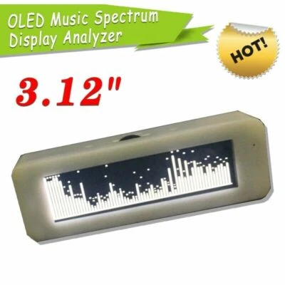 3.12" OLED Music Spectrum Display Analyzer Rhythm VU Meter Audio Level Indicator - Image 1 of 4