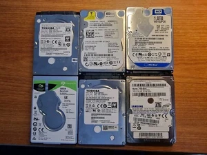 LOT OF DEFECTIVE 2.5" SATA HARD DRIVES (2.74TB TOTAL) - Picture 1 of 2