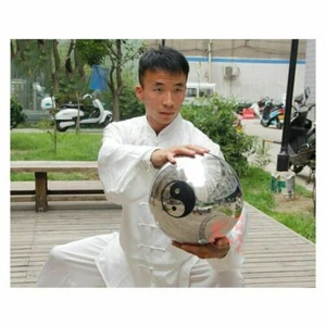 Bola de Kung Fu Shaolin bola hueca de acero inoxidable bola de entrenamiento Wudang Tai Chi - Imagen 1 de 7