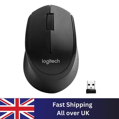Logitech M330 Silent Plus (910-004909) Black Mouse - Image 1 of 4