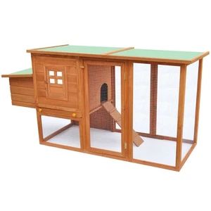 Outdoor Chicken Coop with Nest Box - Multiple Colors Available vidaXL - Picture 1 of 5