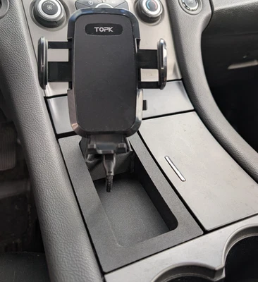 2010-2020 Ford Taurus & Police Interceptor Sedan Phone Mount Shifter Pocket - Image 1 of 4