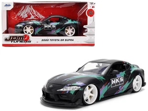 Jada 1:24 JDM 2020 Toyota GR Supra HKS Diecast Modellauto schwarz 37023 NEU in Box - Bild 1 von 5