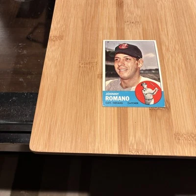 1963 Topps # 72 Johnny Romano Vg/Ex - Image 1 of 4