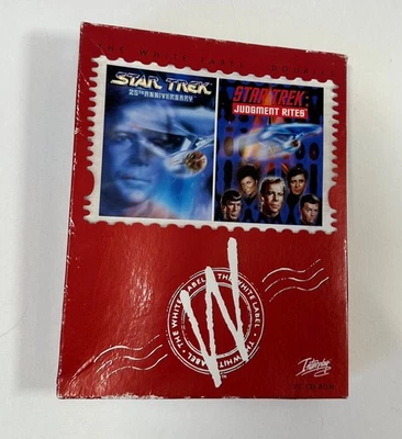 Vintage PC CD-ROM Star Trek 25th Anniversary & Judgment Rites - Image 1 of 4