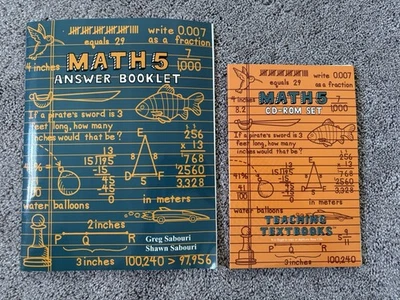 Teaching Textbooks Math 5 Cd Set and Answer Book - Image 1 of 4
