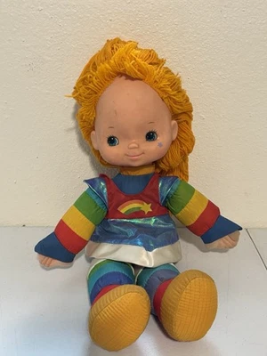 Vintage 1983 Rainbow Brite 18" Plush Stuffed Toy Hallmark with Outfit - Image 1 of 4