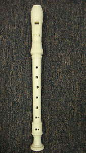 50x Ivory Color Soprano Recorder-Baroque Fingering+Fingering Chart+Cleaning Rod 