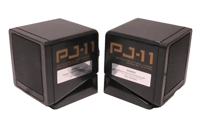 SOMENTE ALTO-FALANTES MINI BOOMBOX AKAI PJ11 - Imagem 1 de 4