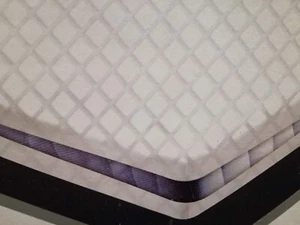 COPRIMATERASSO CON ZIP A GUSCIO IN SPUGNA JACQUARD DI ALTA QUALITA' - Foto 1 di 1