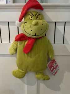 The GRINCH Christmas Hot Water Bottle Primark Stocking Filler Gift Present - Picture 1 of 3