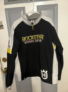 HUSQVARNA MOTORCYCLE RACING TEAM JACKET XL ROCKSTAR W/Dean Wilson Autographed - Picture 1 of 13
