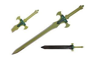 Kirito's Holy Sword Excalibur SAO ALO Anime Legendary Replica Steel Art Online
