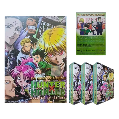 DVD Hunter X Hunter The Great Collection Episode 1-148End [new Dvd] English Dub - Image 1 of 4