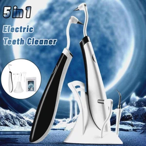 Limpiador de dientes eléctrico 5 en 1 removedor de cálculo dental escalador herramienta de limpieza dental - Imagen 1 de 11