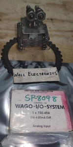 Módulo de entrada analógica Wago 750-454 11023004 = nuevo stock antiguo= - Imagen 1 de 3