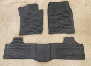 Juego completo de alfombrillas negras para todo tipo de clima Jeep Grand Cherokee 2013-2019 82213686 - Imagen 1 de 5