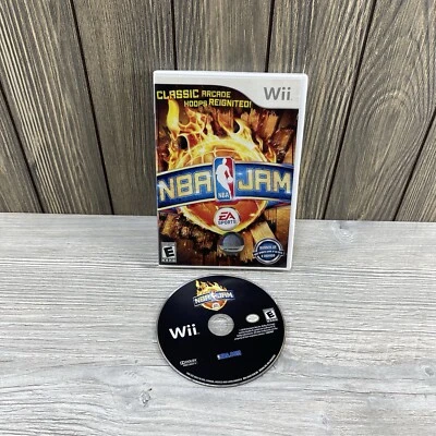 NBA Jam Nintendo Wii 2010 No Manual Tested Working EA Sports - Image 1 of 4