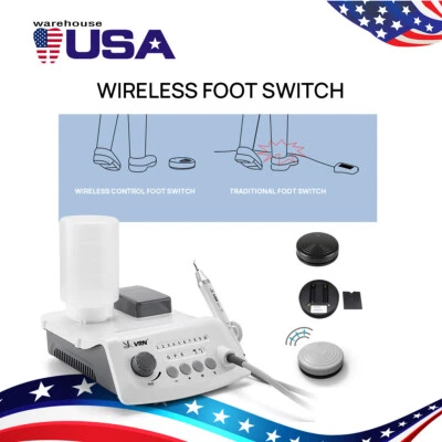 Dental VRN-A8 LED Ultrasonic Piezo Scaler PH-1 Handpiece w/5 Tips fit for EMS - Image 1 of 4