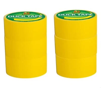Утка #1304966 желтый клейкая лента 1,88 «x 10 ярдов - чехол 6 рулонов - Изображение 1 из 4