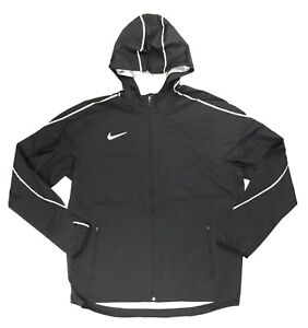 Nike Running Woven Jacket Zippered Pockets Reflective Women's M AJ3657 Black