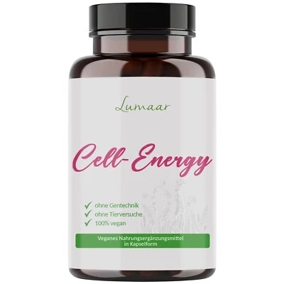LUMAAR Cell-Energy Kapseln mit Resveratrol + Carnosin + Q10 + Biotin + OPC + Zink usw