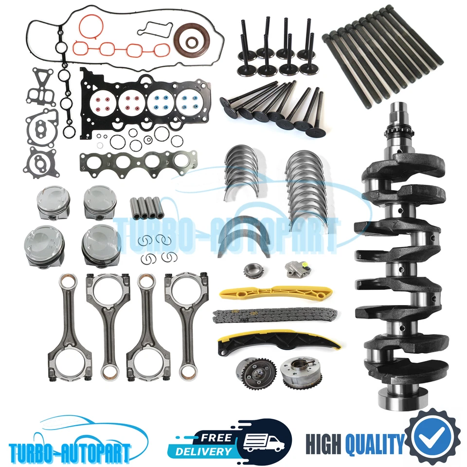 Kit de revisión de reconstrucción de motor con varilla G4FJ para Hyundai Tucson Elantra Kia Sportage Foto 1 de 1