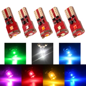 10Pcs Error Free T10 W5W 921 912 194 168 3030 3SMD Canbus LED Light Bulb 12V 24V - Picture 1 of 18