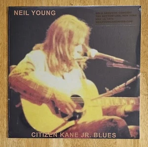 Neil Young  Citizen Kane Jr. Blues  Vinyl LP Record NEW  LIVE Acoustic 1974 - Picture 1 of 3