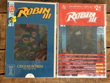 Robin III Cry of the Huntress #1 and #3 **#1 is Polybag Sealed** (DC 1992)
