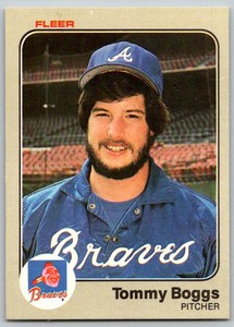 1983 Fleer Tommy Boggs Atlanta Braves #131