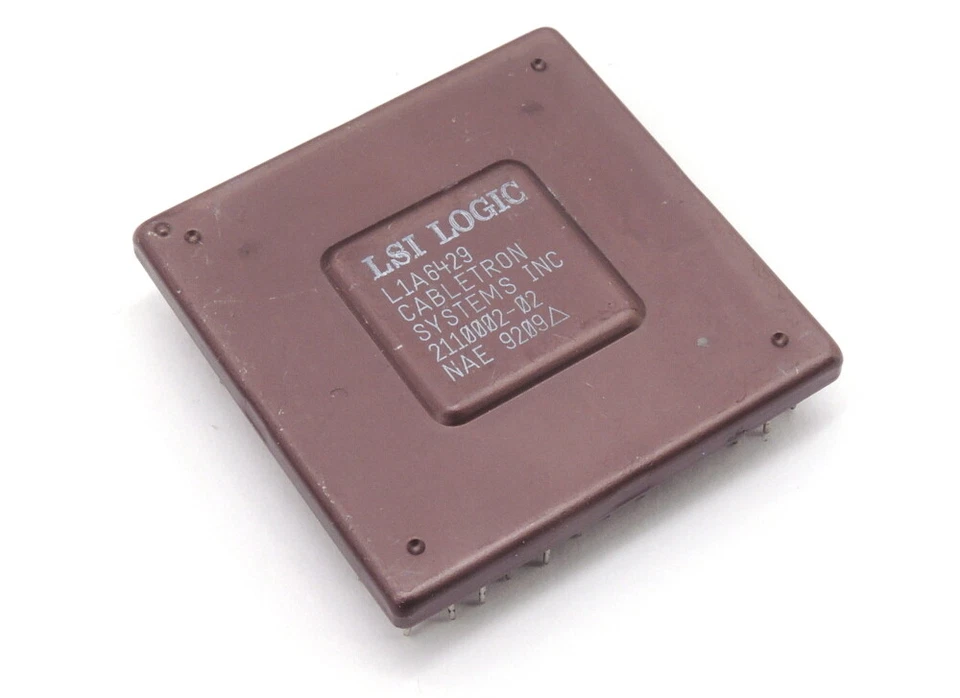 LSI Logic Cabletron Systems L1A6429 2110002-02 PGA-121 IC Rare Chip Vintage - Image 1 of 1