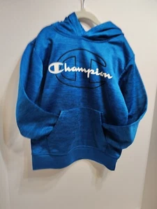 Champion Hoodie Size 8 Light Blue Pullover Youth - Picture 1 of 8