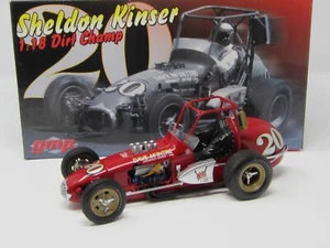 Sheldon Kinser #20 1:18 Dave McIntire Chevrolet GMP Dirt Champ Car 1 of 750 - Picture 1 of 3