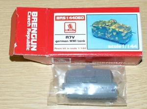 German WW1 A7V Tank by Brengun in 1/144 - Picture 1 of 2
