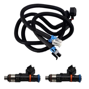 2X Fuel Injectors with Harness Fit For For For Polaris Ranger XP 800 2012-2013 - Picture 1 of 11