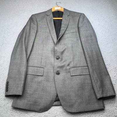 J Crew Casaco Esportivo Masculino 36R Cinza Lã Thompson Dois Botões Blazer Terno Jaqueta Novo com etiquetas - Imagem 1 de 4