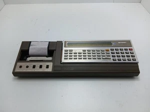 Sharp PC-1211 Computer & CE-122 Printer - Zdjęcie 1 z 4