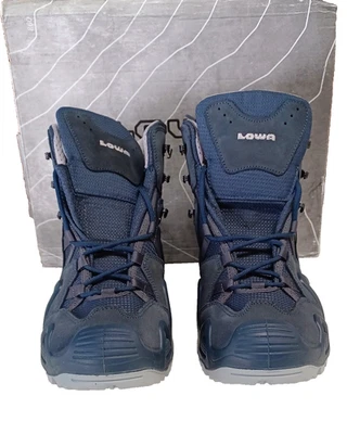 Lowa Herren Zephyr GTX Mittel Wasserdicht Wanderschuh - Stahlblau - 10 US - Bild 1 von 4