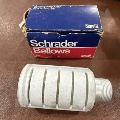 Schrader Bellows Muffler The Silencer 4820-1000 1.5” - Image 1 of 4