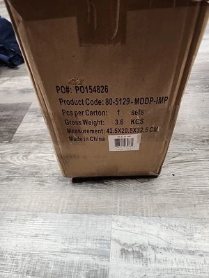 Wakeman Fitness Under Desk Bike & Pedal Exerciser Set Black 220lbs 16.5"L - Image 1 of 3