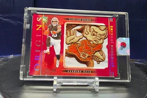 2025 Panini Origins Quinshon Judkins Rookie Jumbo Brownie the Elf Patch* READ🔥 - Picture 1 of 9