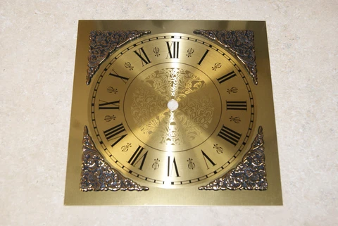 METAL BRACKET CLOCK DIAL NEW  WALL / MANTEL CLOCK PARTS Cover