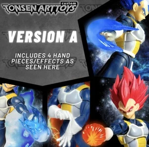 Tonsen Arttoys Vegeta Accesorio de Mano Versión A Efectos de Potencia SH Figuarts - Imagen 1 de 5