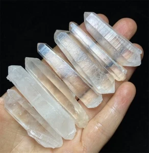 91g Tibet Himalayan Clear Lemurian Crystal Point Tibetan Specimen i894 - Picture 1 of 5